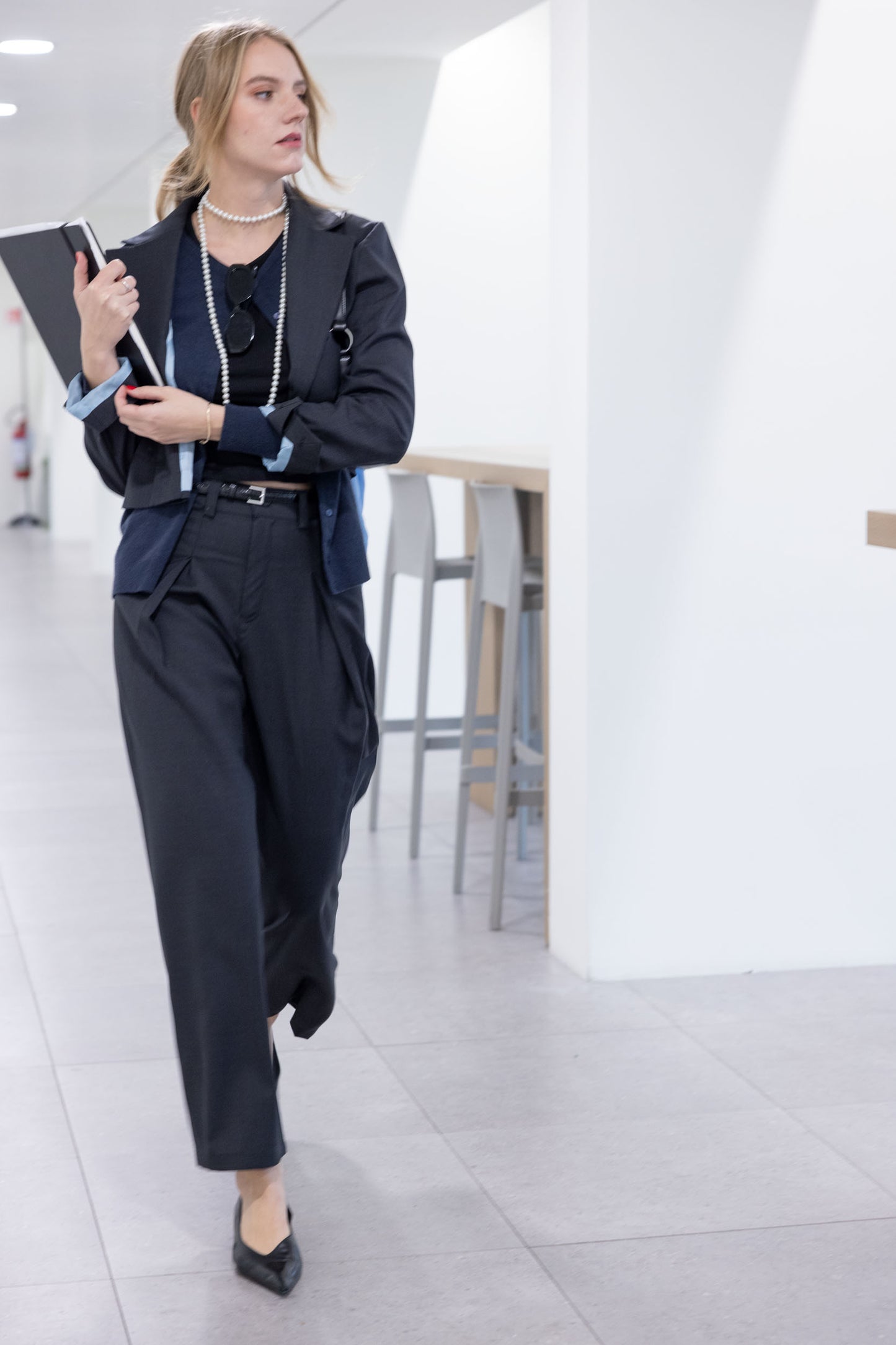 Pantalone con pinces