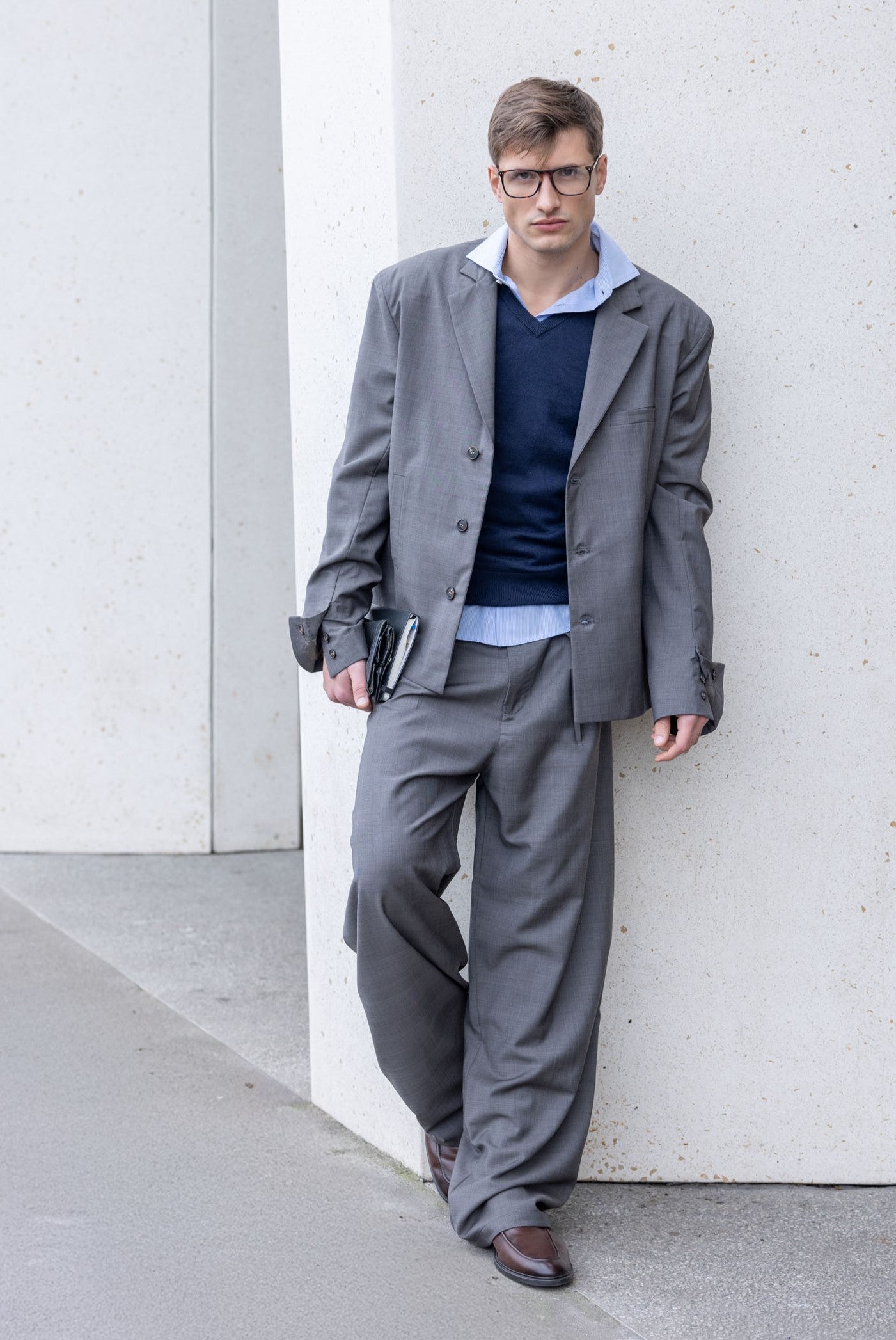 Pantalone con pinces