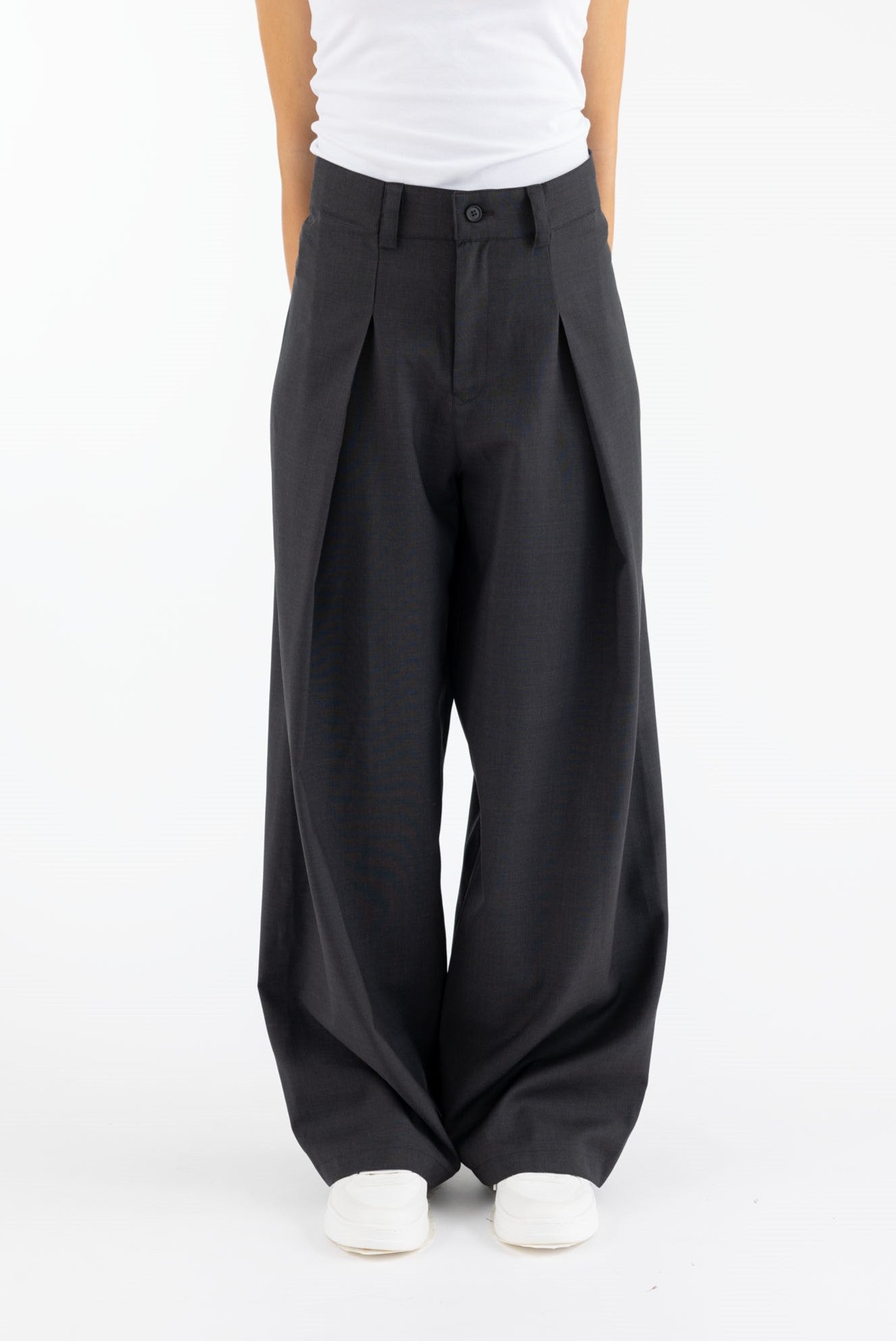 Pantalone con pinces
