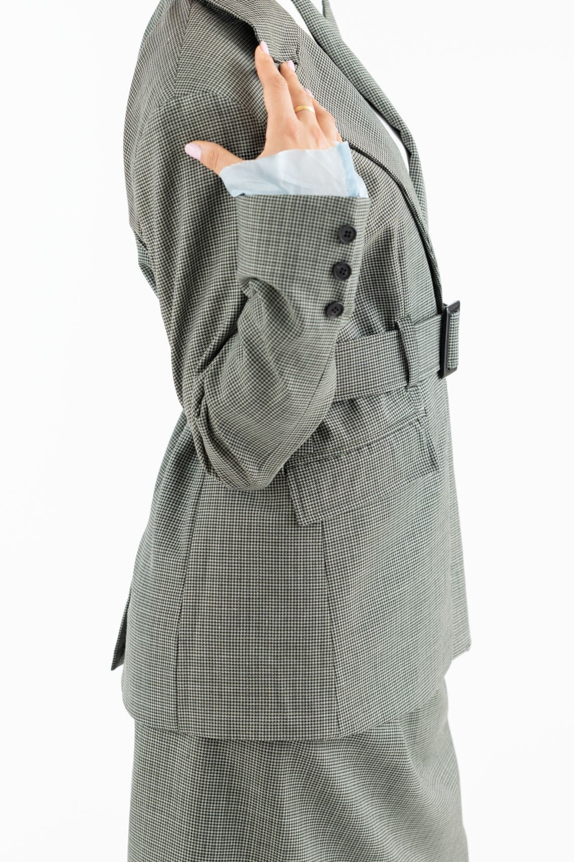 Blazer con cintura