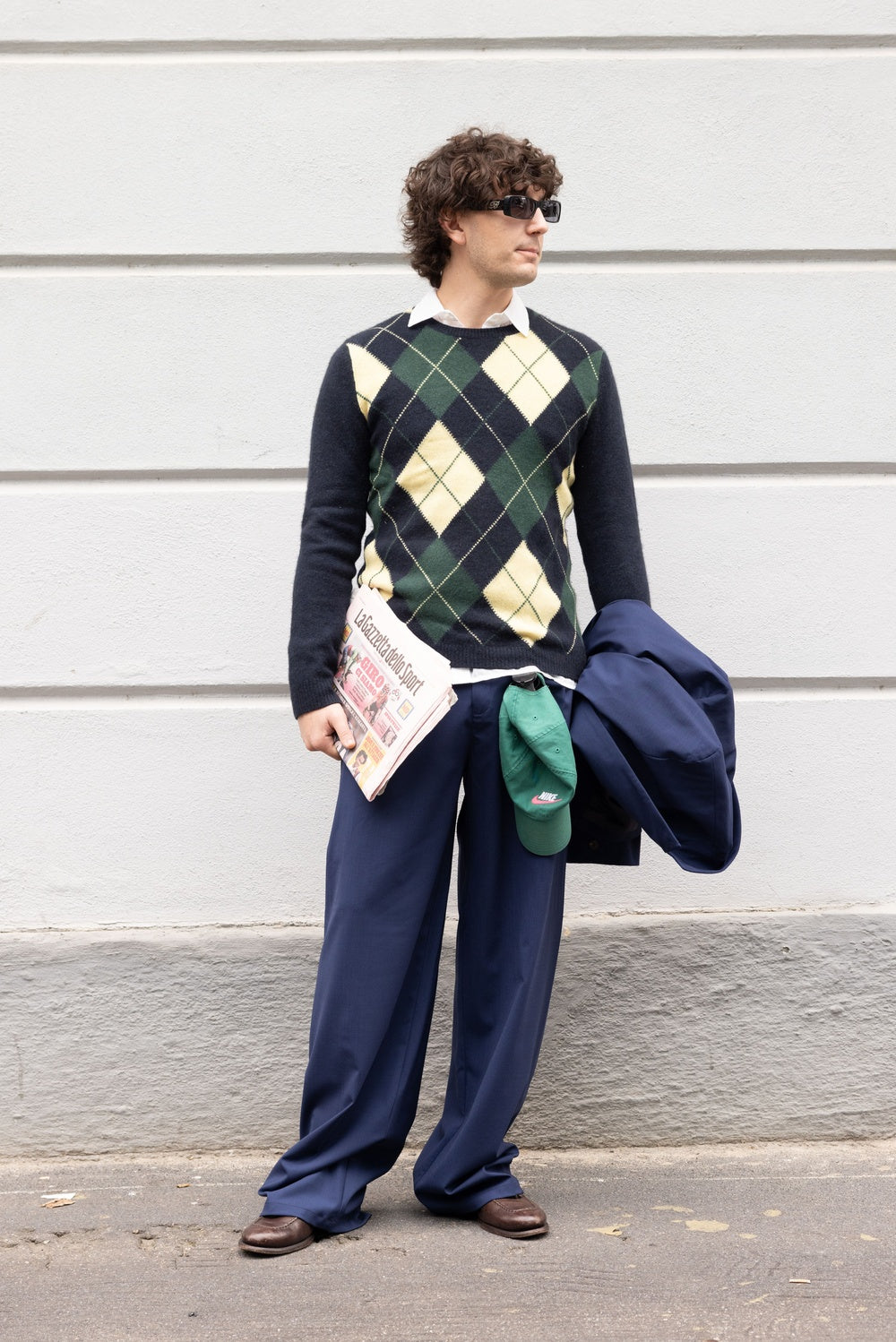Pantalone con pinces