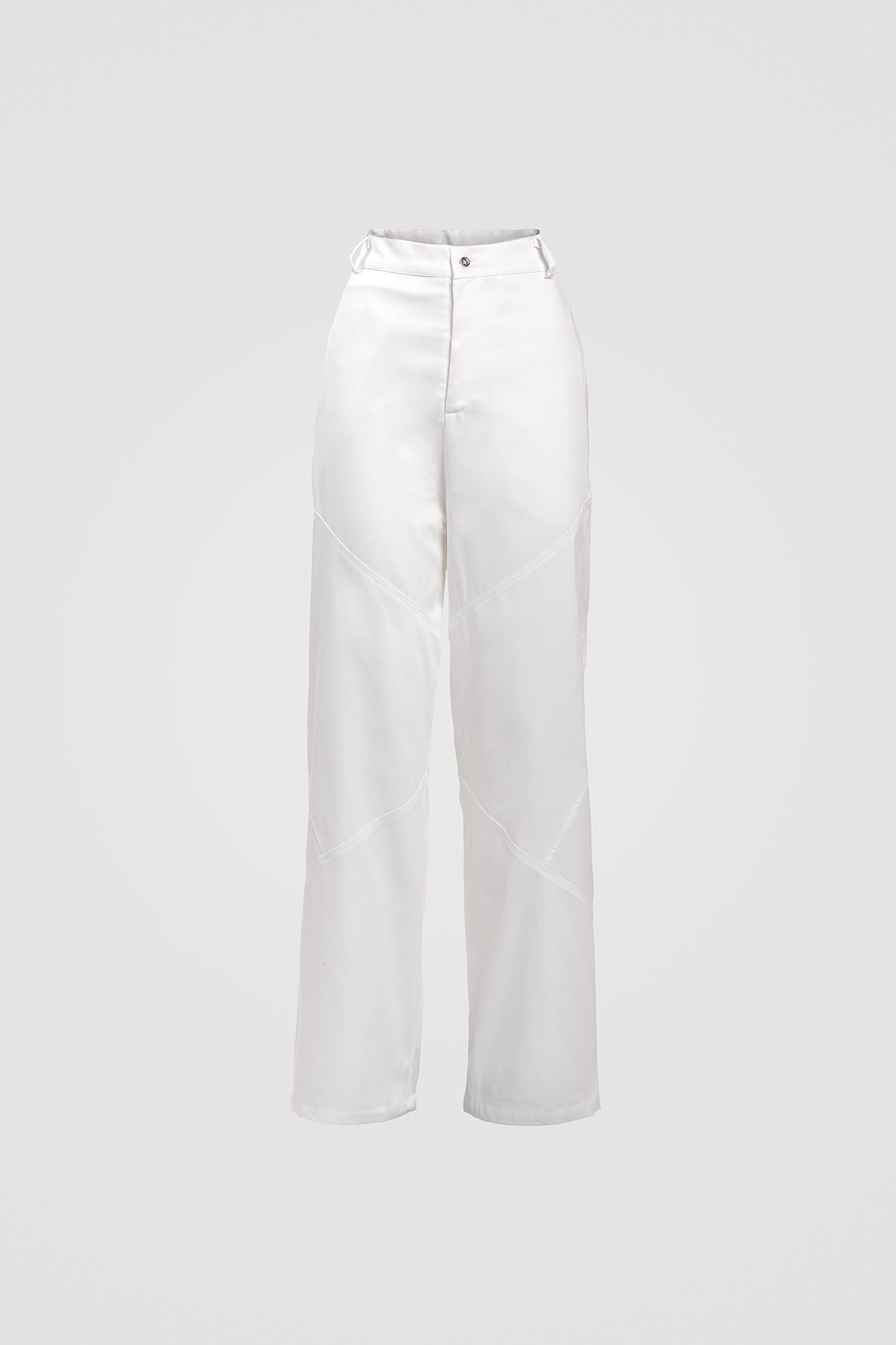 Pantalone con cuciture simmetriche
