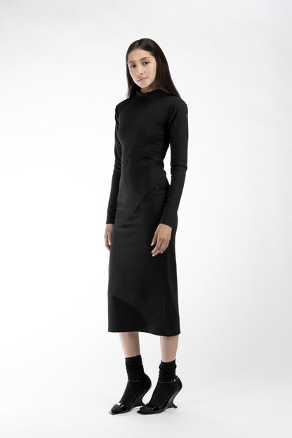Sheath dress with removable components