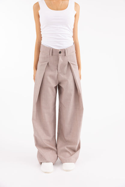 Pantalone con pinces