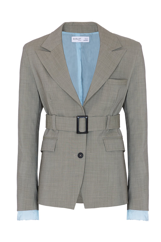 Blazer con cintura